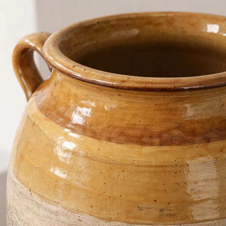 Pan Home Shinaja Terracotta Tuscan Jar Vase 36x33x38cm - Yellow - 112CPZ9900013 - Image 2
