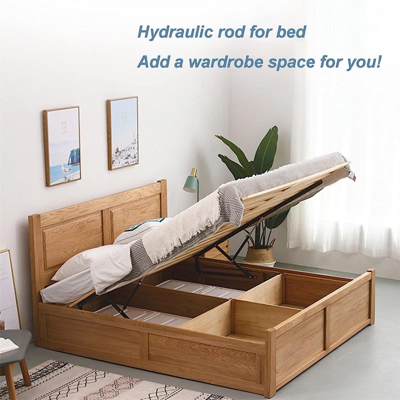 يُسلِّم قطعتان من دعامات الغاز للرفع، تدعم الغاز الهيدروليكي، رافعة سرير/تاتامي، دعامة غازية لرفع السرير/التاتامي، دعامة غطاء أوتوماتيكية لأبواب خزائن المطبخ وصناديق الألعاب، زنبرك هيدروليكي لفتح ناعم - Image 5