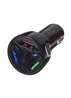 DIGI CORE 55W Fast Charging Car Charger QC3.0+PD 20W Quick Charge Phone Car Charger For iPhone And Android 3-USB Port DC 12V/24V Lighter Adapter  - Image 1