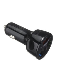 DIGI CORE 55W Fast Charging Car Charger QC3.0+PD 20W Quick Charge Phone Car Charger For iPhone And Android 3-USB Port DC 12V/24V Lighter Adapter  - Image 3