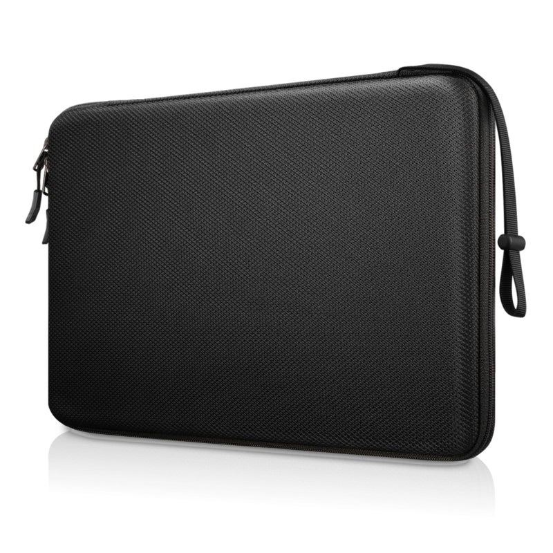 FINPAC FINPAC 14-inch Hard Laptop Sleeve Case for Acer Chromebook 14 | HP Stream 14 | Dell Inspiron 14 | Lenovo IdeaPad 14, Protective Laptop Carrying Bag for 15.3'' MacBook Air M2 2023, Black  - Image 1