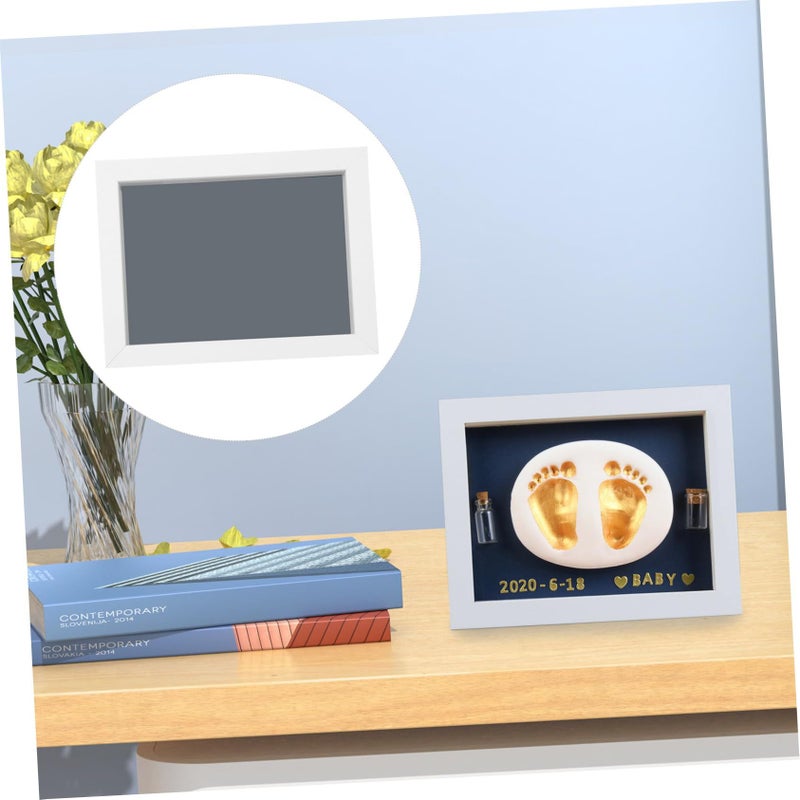 Handprint Keepsake Kit with Safe Ink Pad Photo Frame for Baby DIY Memory - Image 5