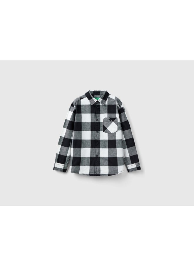 Plaid Shirt In 100% Cotton - pzsku/Z919C56FD12A0BA101A1CZ/45/_/1722939233/2cb2651c-7957-46b9-ab75-0ea7af7159ec