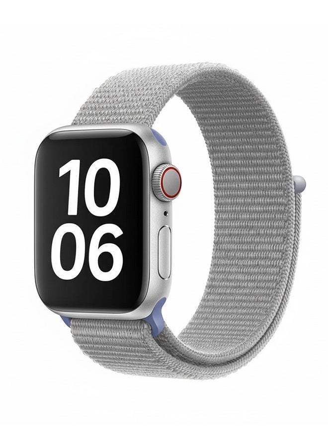 Neyecam Nylon Sport Loop Band Compatible with Apple Watch Ultra 2 1 Series 10 9 8 7 SE Breathable Adjustable Lightweight Sweat Resistant Replacement Wristband for Men and Women Fits 42 44 45 46 49mm - Image 3