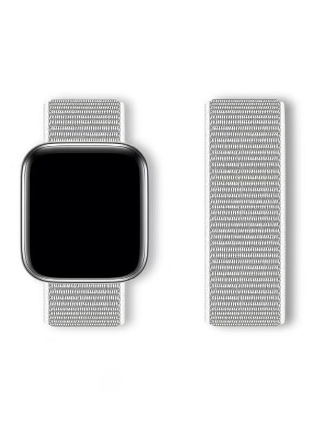 Neyecam Nylon Sport Loop Band Compatible with Apple Watch Ultra 2 1 Series 10 9 8 7 SE Breathable Adjustable Lightweight Sweat Resistant Replacement Wristband for Men and Women Fits 42 44 45 46 49mm - Image 4