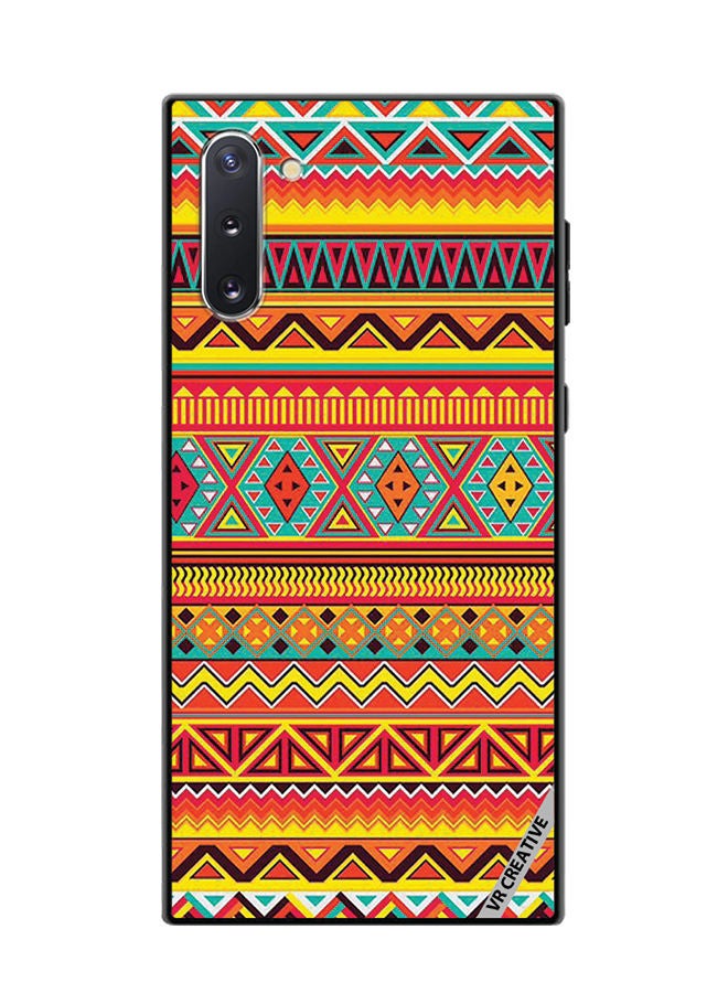 VR CREATIVE Protective Case Cover For Samsung Galaxy Note10 5G Abstract Design Multicolour - Image 1