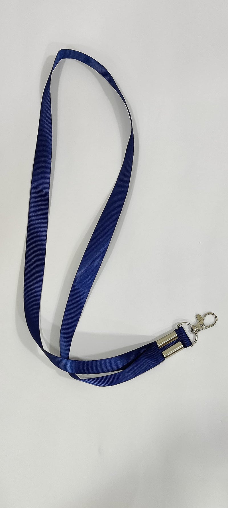 NSSP 24mm or 1 inch thick Lanyards with Badge Clip (Navy Blue, Pack of 25) - Image 3