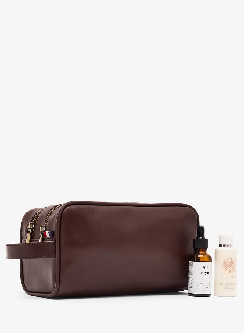 Dual Compartment Wash Bag