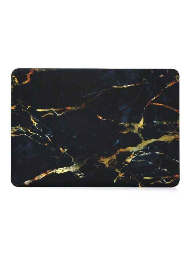 NIBEMINENT Case Cover For Apple MacBook Air 13-Inch Marble Black  - Image 1