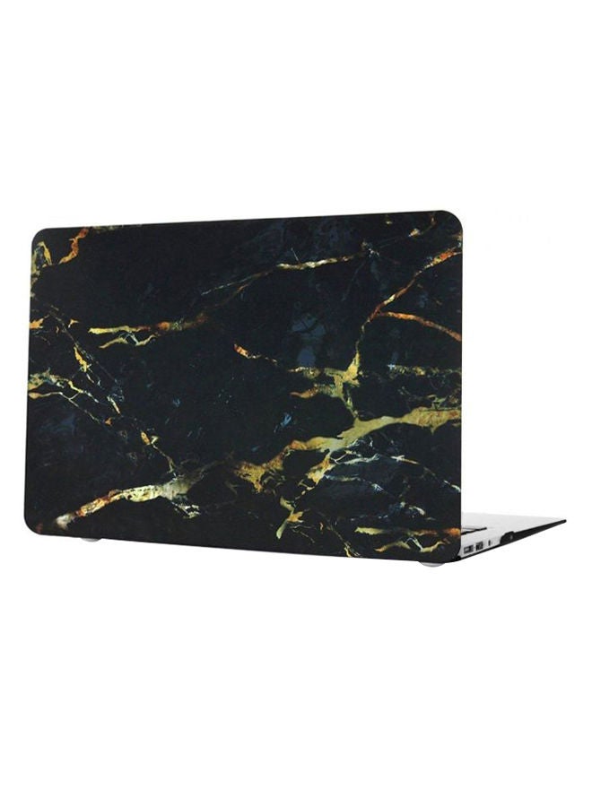 NIBEMINENT Case Cover For Apple MacBook Air 13-Inch Marble Black  - Image 3