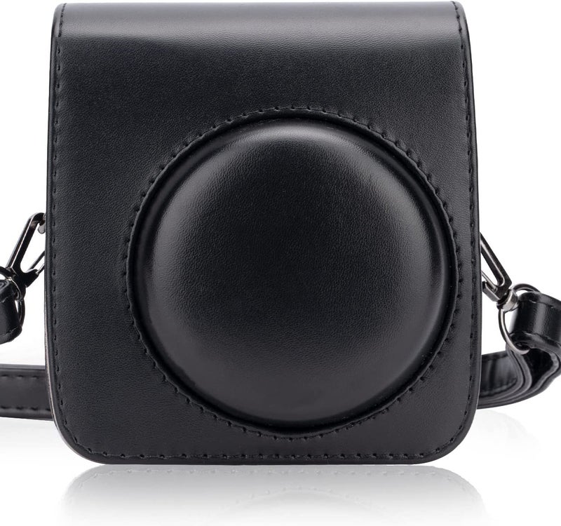 Polaroid Mini90 Special Pure Color Camera Cosmetics Bag Pu Leather Bag Simple Style/Easiest For Match Can Be Worn On One Shoulder/Body - Image 1