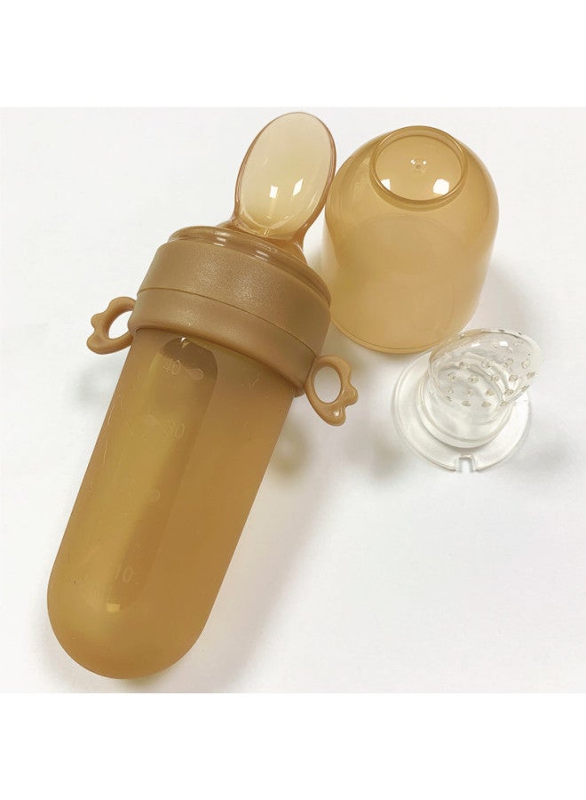 Liquid Super Soft Bear Pacifier Anti-flatulence Silicone Baby Sleeping Type Baby Play Mouth Pinduoduo