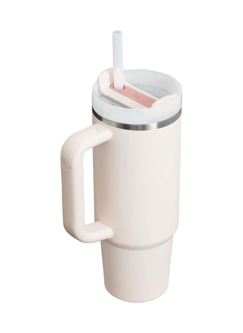 Stanley - Stanley Quencher H2.0 FlowState Stainless Steel Vacuum Insulated Tumbler with Lid and Straw for Water, Iced Tea or Coffee, Smoothie and More 40oz/1200ml - Image 1