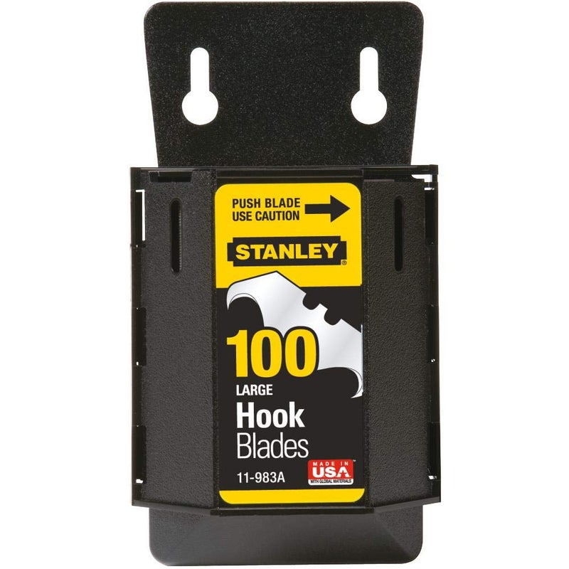 Stanley Stanley 11983 Large Hook Blades Pack of 5Pack of 5 - Image 2