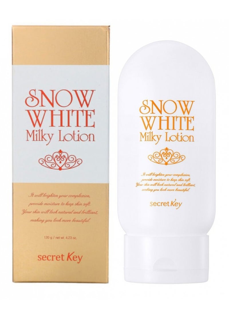 Secret Key Snow White Milk Skin Lightening Lotion, 120g - Image 1