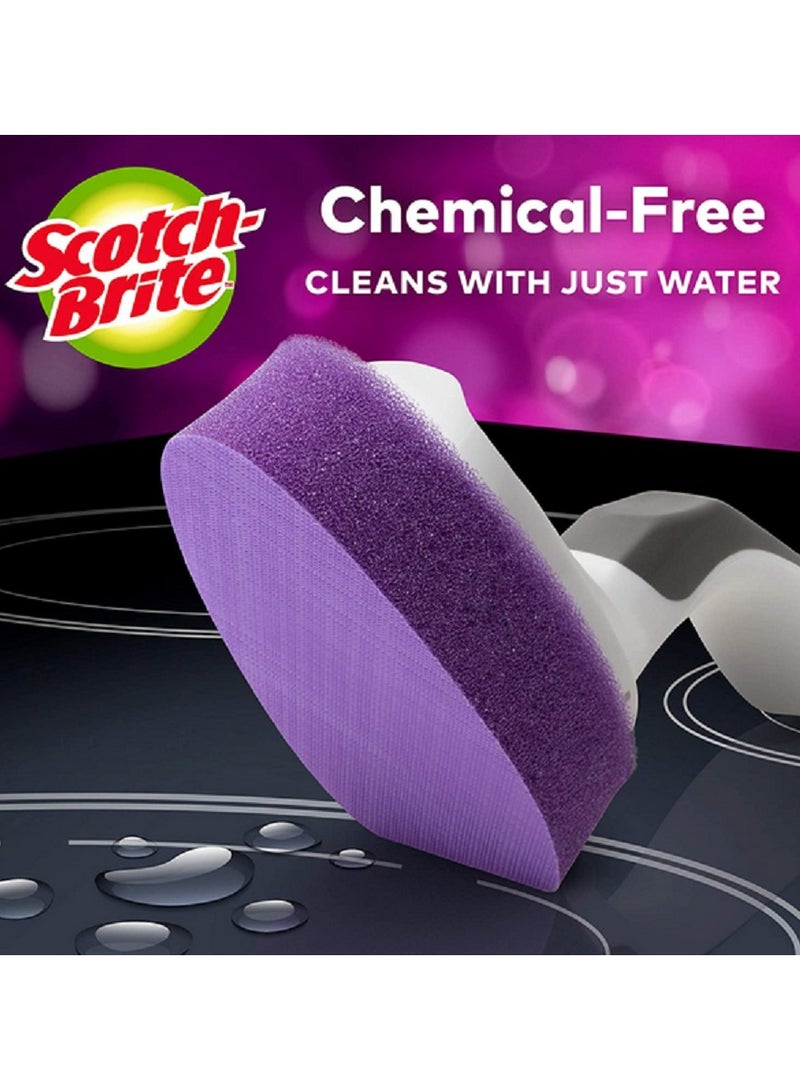 Scotch Brite glass cooktop wand with refill heads - Image 3