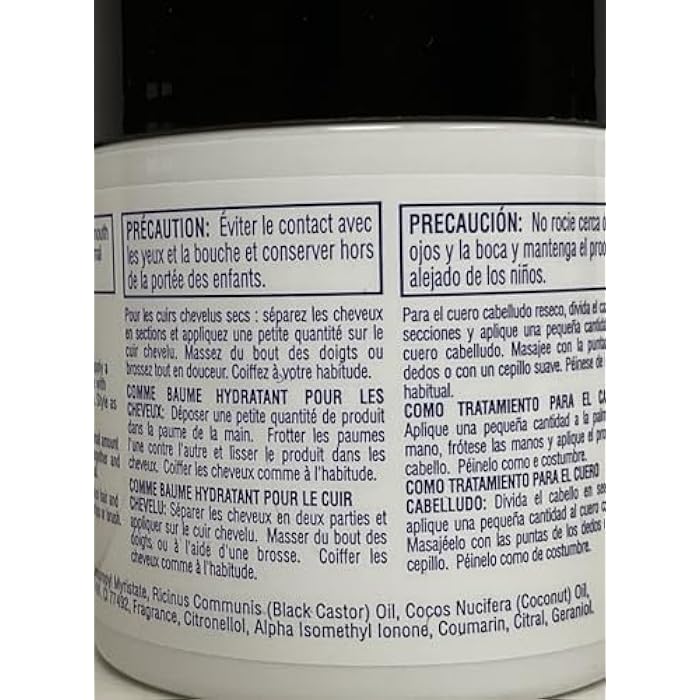 Isoplus Black Castor Oil Hair And Scalp Conditioner (Pack of 4) - Image 5