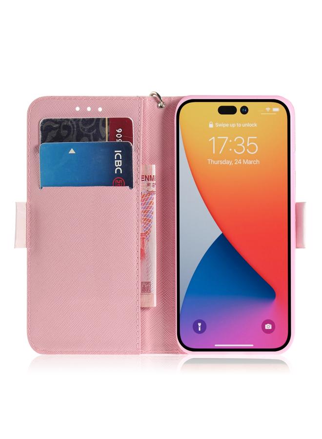 S-TOP Case For iPhone 15 Pro Max 3D Colored Horizontal Flip Leather Phone Case - Image 4