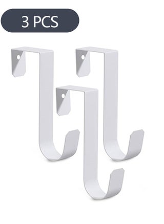 3-Piece Over The Door Hooks Bathroom Hook, Sturdy Metal Single Over Door Hooks for Hanging Towels Clothes Bathroom, Hold Up to 5KG - pzsku/Z919D9B6D0423A7CA90B9Z/45/_/1709607344/4bd6a768-57d1-4514-b848-38e27209b6ea