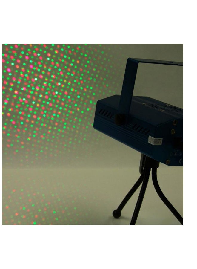 Crony Mini Disco Stage Projector Light Blue/Black - Image 2