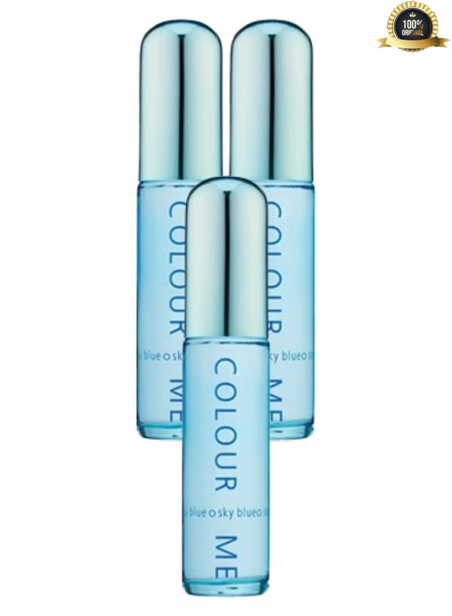 كولور مي 3 قطع عطر كلر مي سكاي بلو 50 مل - Image 1