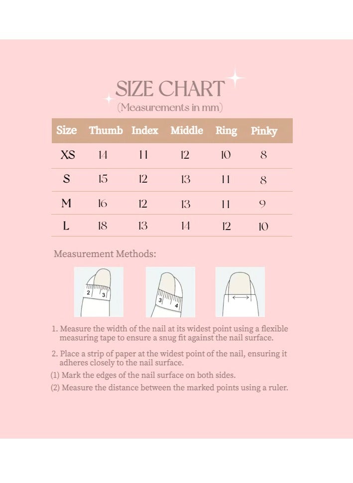 Artist Design/3D Black Pink (Handmade)/Press On nails/Luxury Hand Painted/Long Coffin/10 PCS/M Size - Image 3