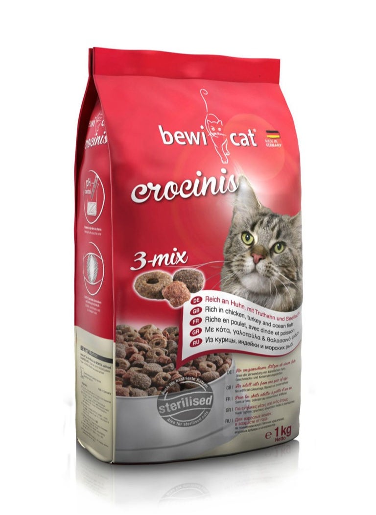 Bewicat BewiCat Adult Crocinis Mix 1 KG 