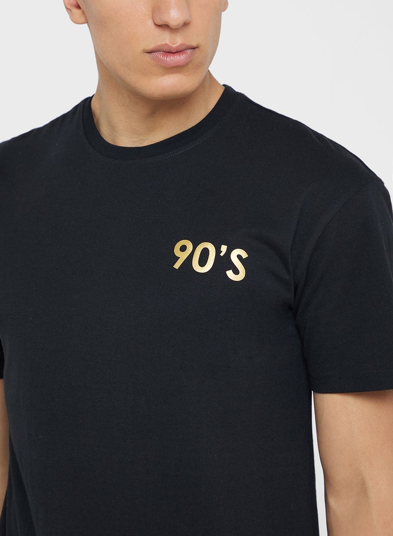 Seventy Five Oversized Crew Neck T-Shirt - Image 3