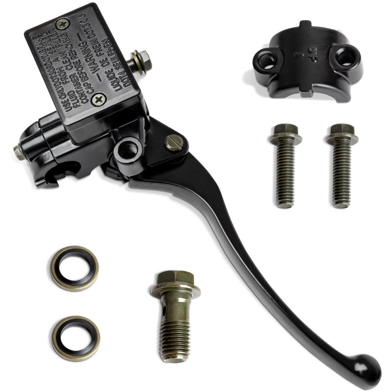 luxlead 78 Brake Master Cylinder Kit Handlebar Front Right Side Brake Lever Compatible with Honda TRX TRX250 TRX300 350 400 450 Rincon Foreman Rancher