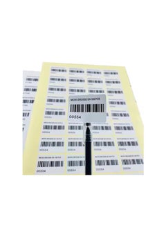 Kalon A4-Barcode Label Printable Labels for UPC  ASIN Barcodes Address Mailing Shipping White sticker PACK OF 50pcs (63.5x38.1MM)1050 sticer  - Image 3