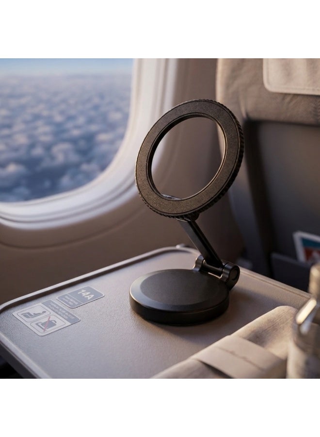حامل هاتف مغناطيسي قابل للطي من MagSafe، يدور 360 درجة، للاستخدام على لوحة القيادة وفي السيارة - Image 4