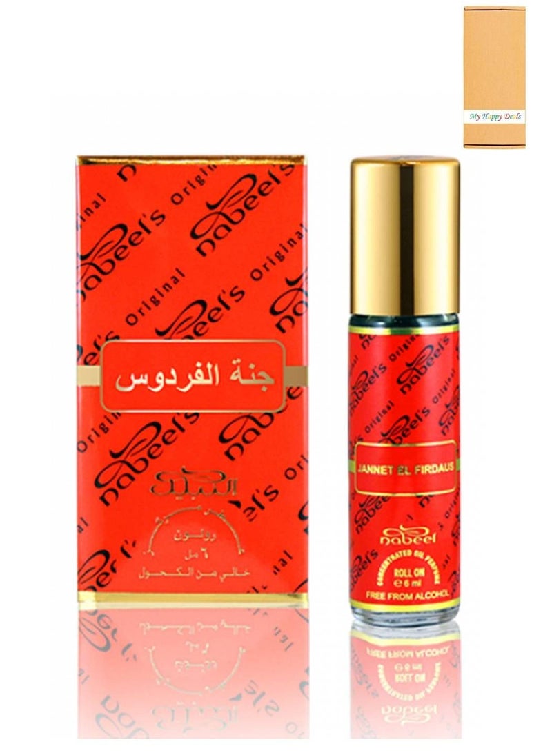 نبيل جانيت الفردوس خالي من الكحول عطر بالزيت 6 مل - Image 1
