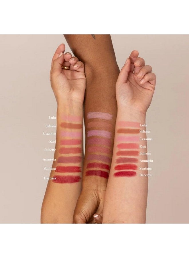 أوجي أحمر شفاه أوجي فول بلوم سكولبتيد (جولييت) - أحمر شفاه عضوي يدوم طويلاً مع زيت الجوجوبا وحمض الهيالورونيك الدقيق - 70% مكونات عضوية وصُنع في الولايات المتحدة الأمريكية - Image 4