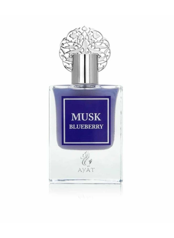 Ayat Perfumes Musk Blueberry Eau de Parfum 100ml – Sweet Blueberry, Musk & Amber – Long Lasting Unisex Arabian Perfume - Image 1