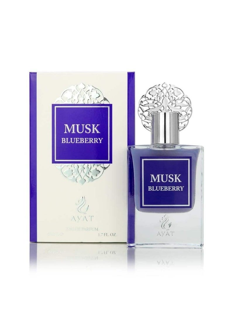 Ayat Perfumes Musk Blueberry Eau de Parfum 100ml – Sweet Blueberry, Musk & Amber – Long Lasting Unisex Arabian Perfume - Image 2