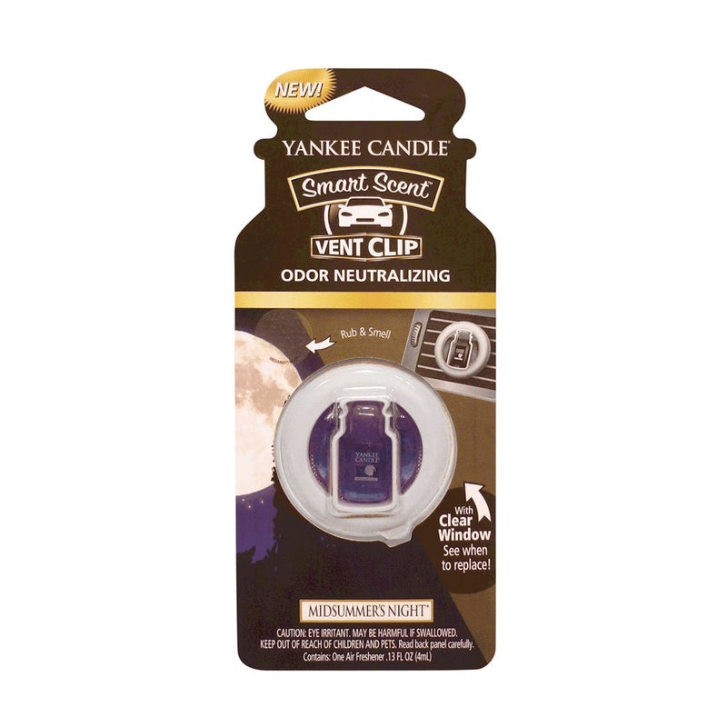 Yankee Candle Car Freshener Smart-Scent Vent Clips, 4-Pack (Midsummer's Night) - Image 2