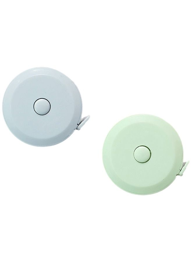 Umiwin 2 Pcs Tape Measure For Body Measuring, 60 inch Measuring Tape For Body Cloth Measurements, Sewing Tailor, Double Scale Soft Tape Measure, Retractable Fabric Tape Measure  - Image 1