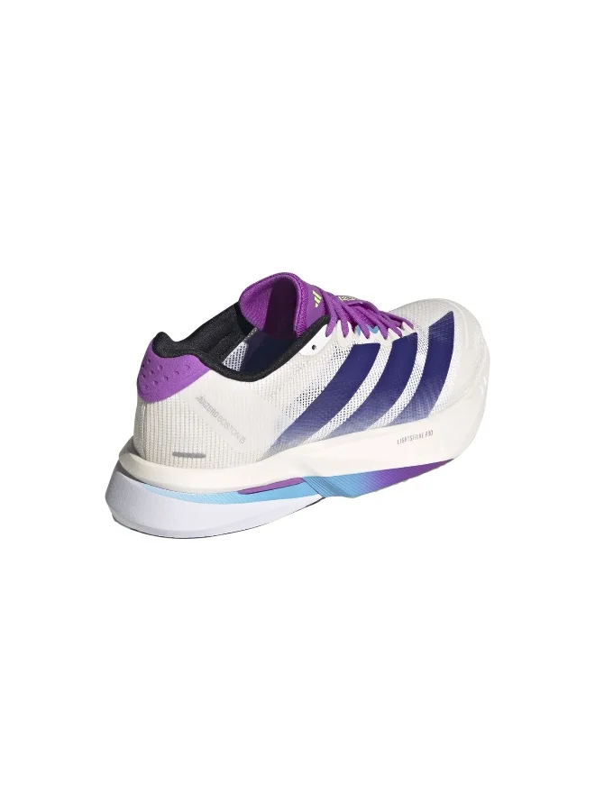 Adidas Adidas Adizero Boston 13 W White Running Shoes For Women