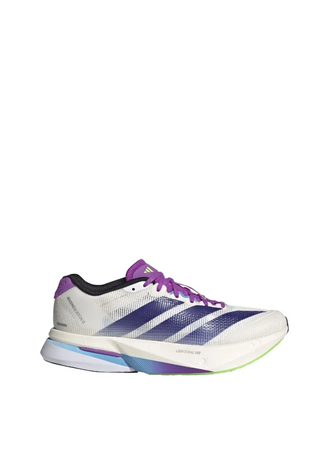 Adidas Adidas Adizero Boston 13 W White Running Shoes For Women