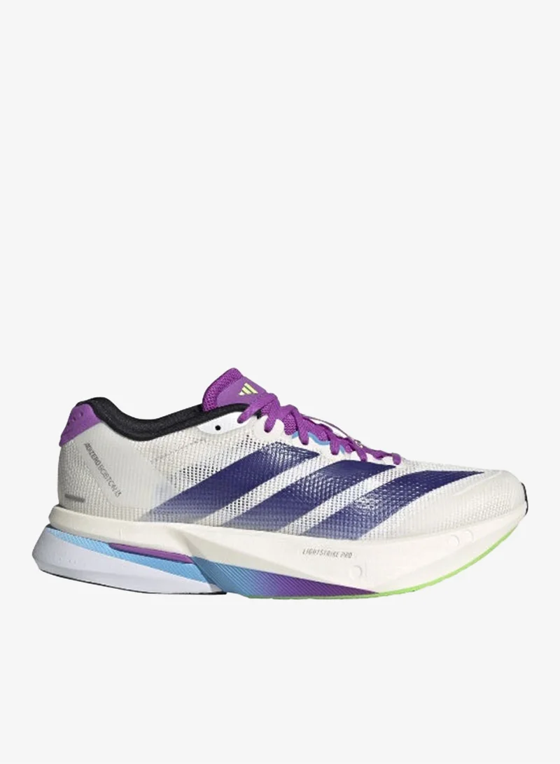 Adidas Adizero Boston 13 W White Running Shoes For Women