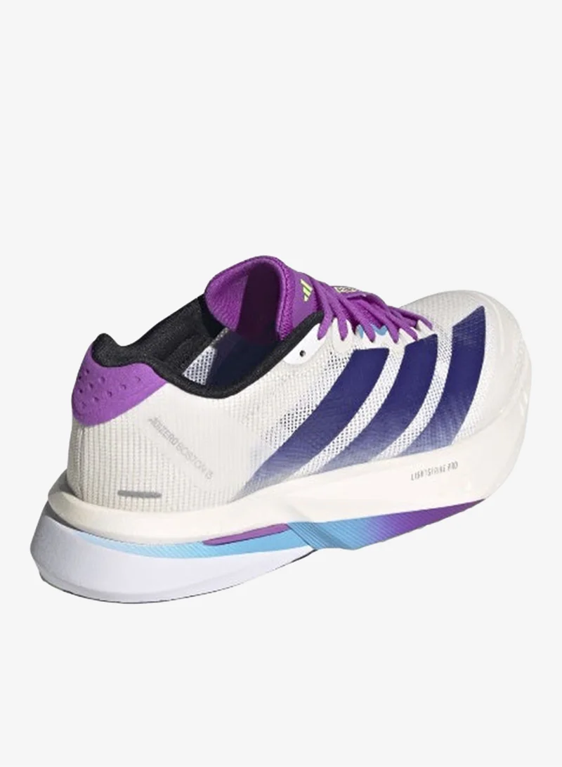 Adidas Adizero Boston 13 W White Running Shoes For Women