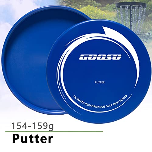 GOOSO Disc Golf Set - Driver, Mid-Range and Putter Discs with Disc Golf Bag for Outdoor and Backyard, Comfortable Plastic, 6 Pack - Image 5