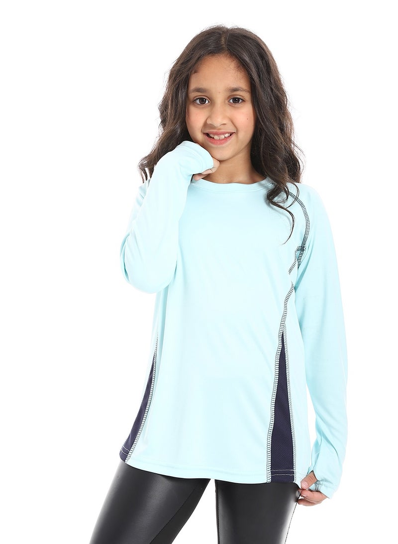 Caesar Girls' sports T-shirt with sleeves and a handle - Image 2