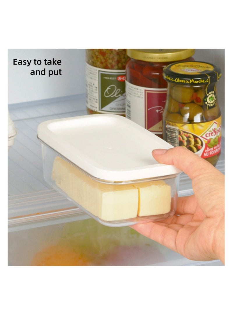 NOVOLAN NOVOLAN Butter Cutting Box Butter Dishes Designed to Store and Cut Butter & Cheese, Butter Cutting Grid, Preserves Freshness, Fits Up to 200g of Butter, Smooth & Finely Crafted, Refrigerator Storage  - Image 3