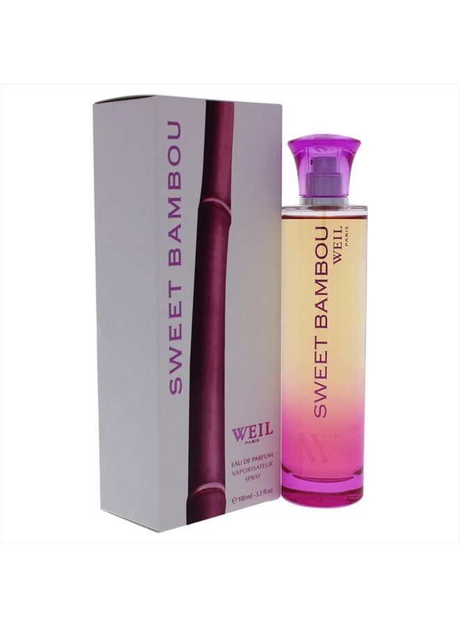 WEIL Sweet Bambou Women EDP Spray 3.3 oz - Image 3
