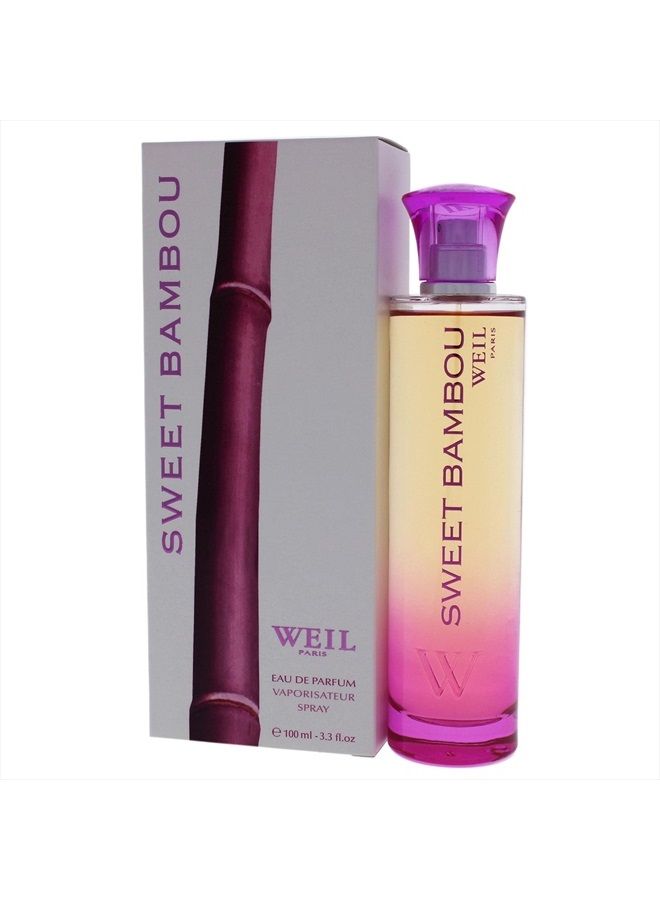 WEIL Sweet Bambou Women EDP Spray 3.3 oz - Image 4