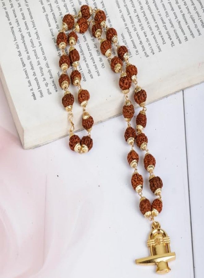 Shivaura Rudraksha NECKLACE For Men & Women | Option 150 - Image 4