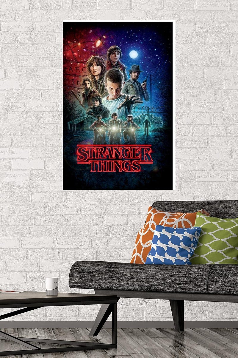 Trends International Netflix Stranger Things - One Sheet Wall Poster, 22.375" x 34", Premium Unframed - Image 2