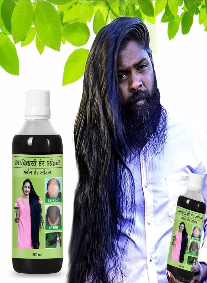 CRULLA Adivasi hair oil original 500 ml, Original Aadivashi Hair Growth Oil Ayurvedic Adiwasi Herbal Kesh tel with Natural Rosemary essential & Biotin for Control Hairfall anti-dandruff Adiwasi Hair Oil Original 500ml - Image 4