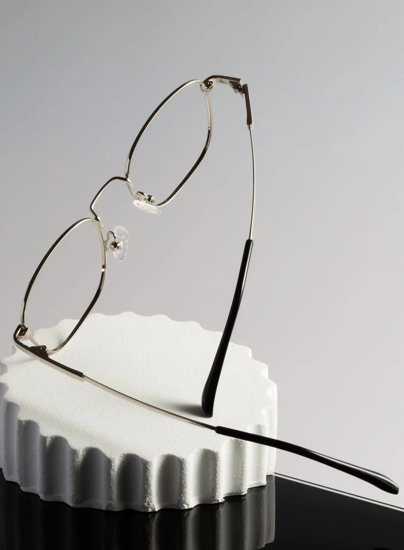 MIJIA glasses Elegant Vision - Classic Gold Frame - Image 4